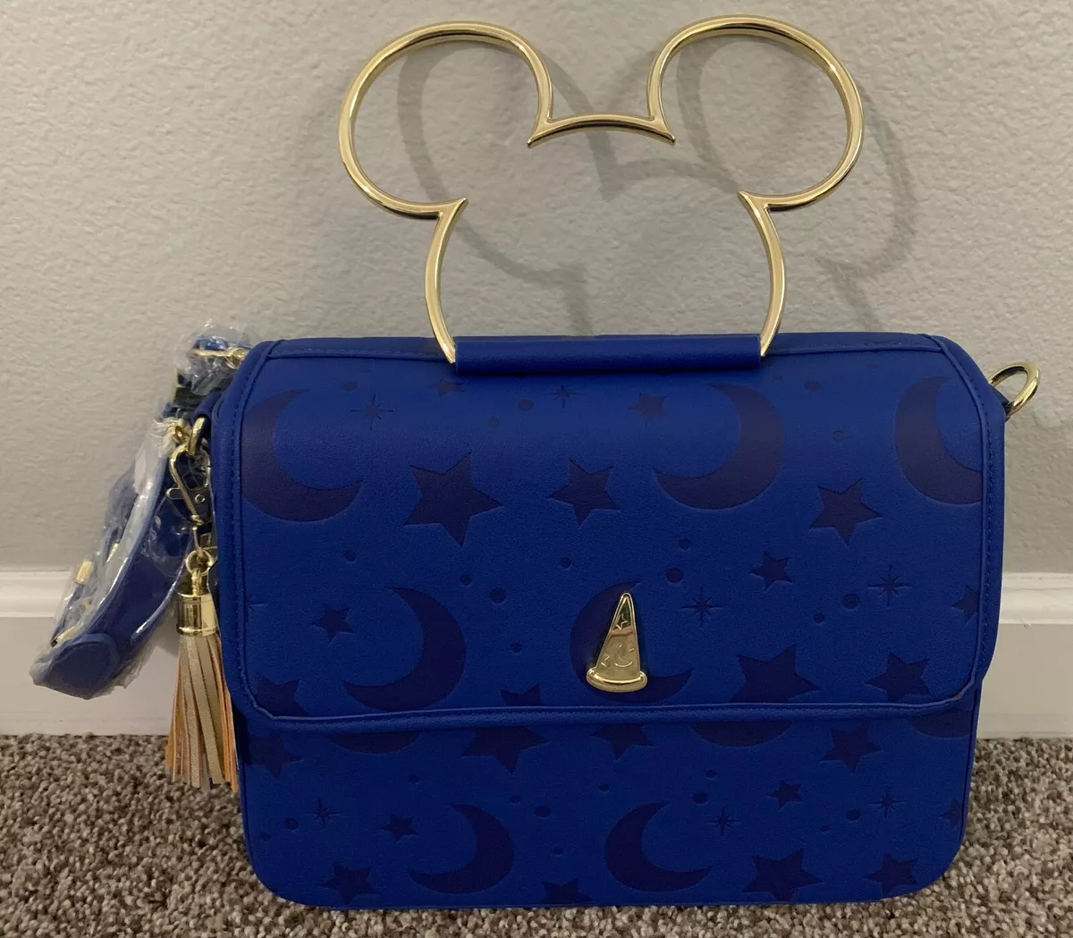 Loungefly Disney Mickey Mouse Pin Trade Mini Backpack/Crossbody