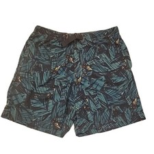 Columbia Mens Swim Trunks Shorts Mesh Lined Belted Omni Shade Sun Protection M