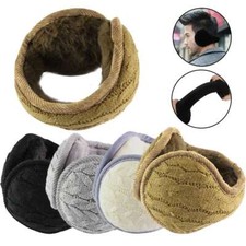 Mens Behind Band Head Ear Warmers Women Winter Ear Muffs Fleece Plush Earmuffs