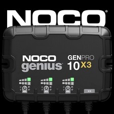 Noco Genius Genpro10x3 3-bank 30a 10abank 12v Onboard Marine Battery Charger