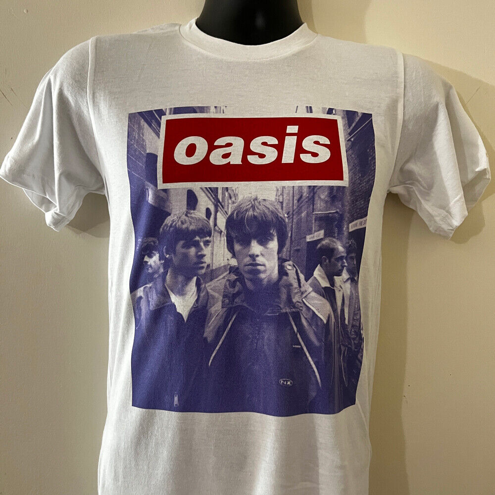 OASIS band Liam Noel Gallagher 90s Britpop Vintage Style 90's T-shirt