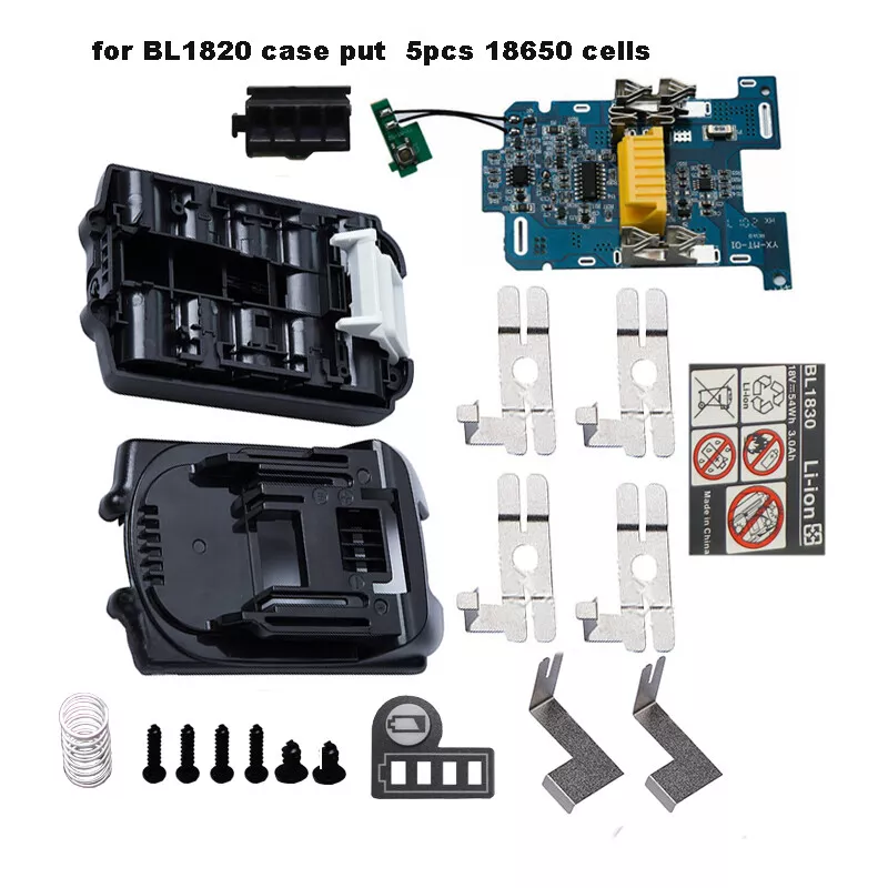 balance chip BMS Protection Board battery case for makita 18V Battery BL1820