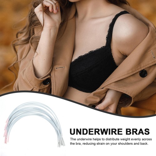 10 Pairs Miss Women's Bra Underwire Replacement Underwires for Sewing - Picture 6 of 12