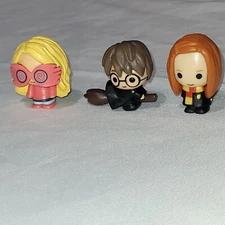Harry Potter Pencil Toppers Luna Lovegood Harry On Broom And Ginny Weasley