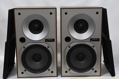 Technics SB-X1 2-Way Bookshelf Stereo Speakers - Vintage Japan
