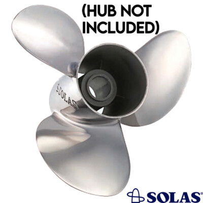 13X19 PROPELLER FITS JOHNSON/EVINRUDE 3 CYL COMMERCIAL 13 SPLINE 70 1974-2001