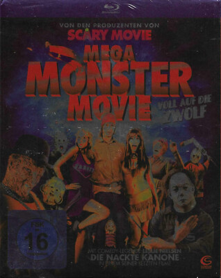 Mega Monster Movie (Blu-ray) NEU & OVP! mit Leslie Nielsen! ️
