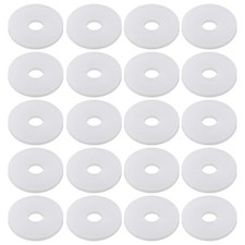 20Pcs Bait Pump Washers Silicone Rubber OD 28mm / ID 8mm Fits 28mm Bore Dia