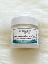 Christophe Robin Cleansing Purifying Scrub With Sea Salt 1.35 oz/40 ml Authentic