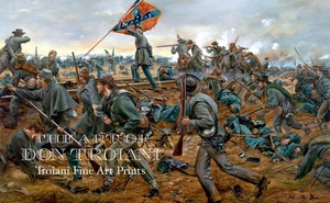 034-Onward-Georgians-034-Don-Troiani-Civil-War-Battle-of-Fredericksburg-Print