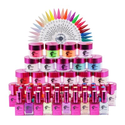 Nitro Trio Gel Polish + Nail Lacquer + Dip Powder - Lush Collection 24 Colors