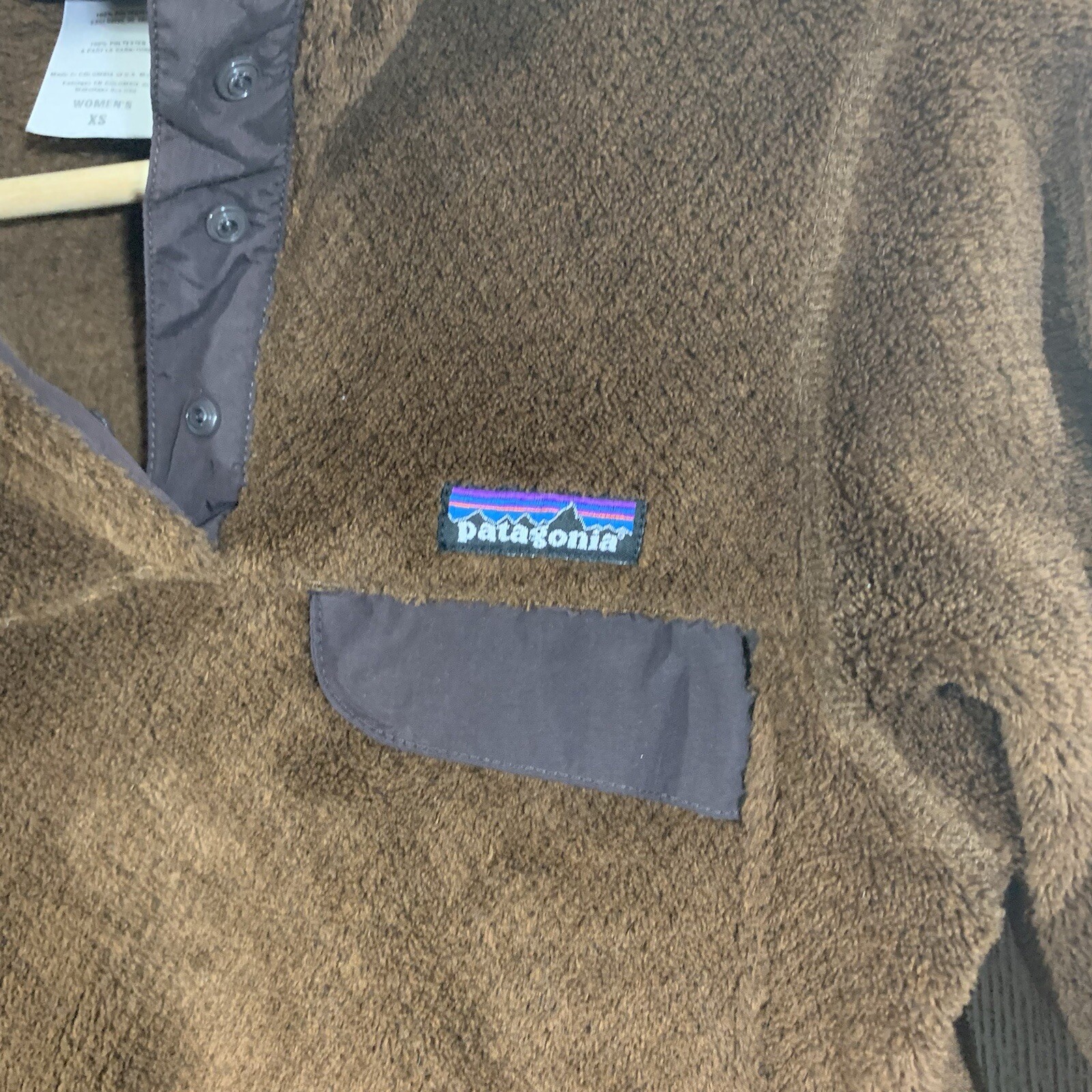 Front Pullover Fleece Jacket Shirt 