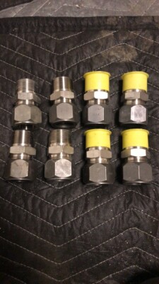 Parker Ferulok FBU-16-SS Male Adapter (SwageLok SS-1610-1-16 Equivalent)