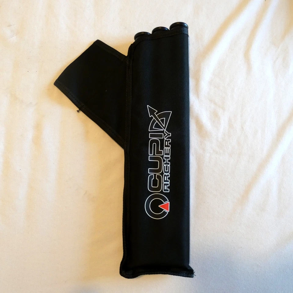 Carcaj de tres tubos, negro - Imagen 2 de 4