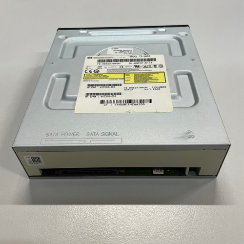 Toshiba Samsung TS-H653 DVD±RW DL SATA Optical Drive HP 410125-501 F/W: HB02 - Picture 6 of 13
