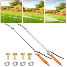 2 Pack 29 Inch Spray Wand Match 3/8'' & 1/4'' Hoses Adjustable Nozzle Universal 