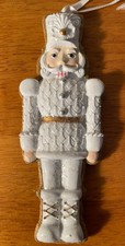 Gingerbread Nutcracker Cookie Ornaments Baker Baking Christmas Kitchen Decor New