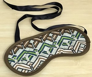 Cinda b Sleep Mask in Ravinia Black 