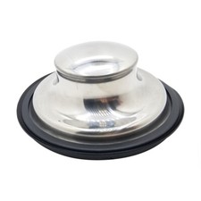 Ise Garbage Disposal Flange Stopper Only With Rubber Seal Stainless Steel Finish