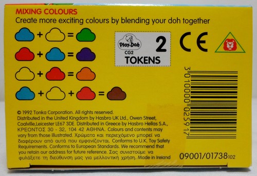 KENNER PLAY DOH VTG 1992 TONKA CRINKLER EUROPEAN NEW MISP SEALED - Picture 11 of 12