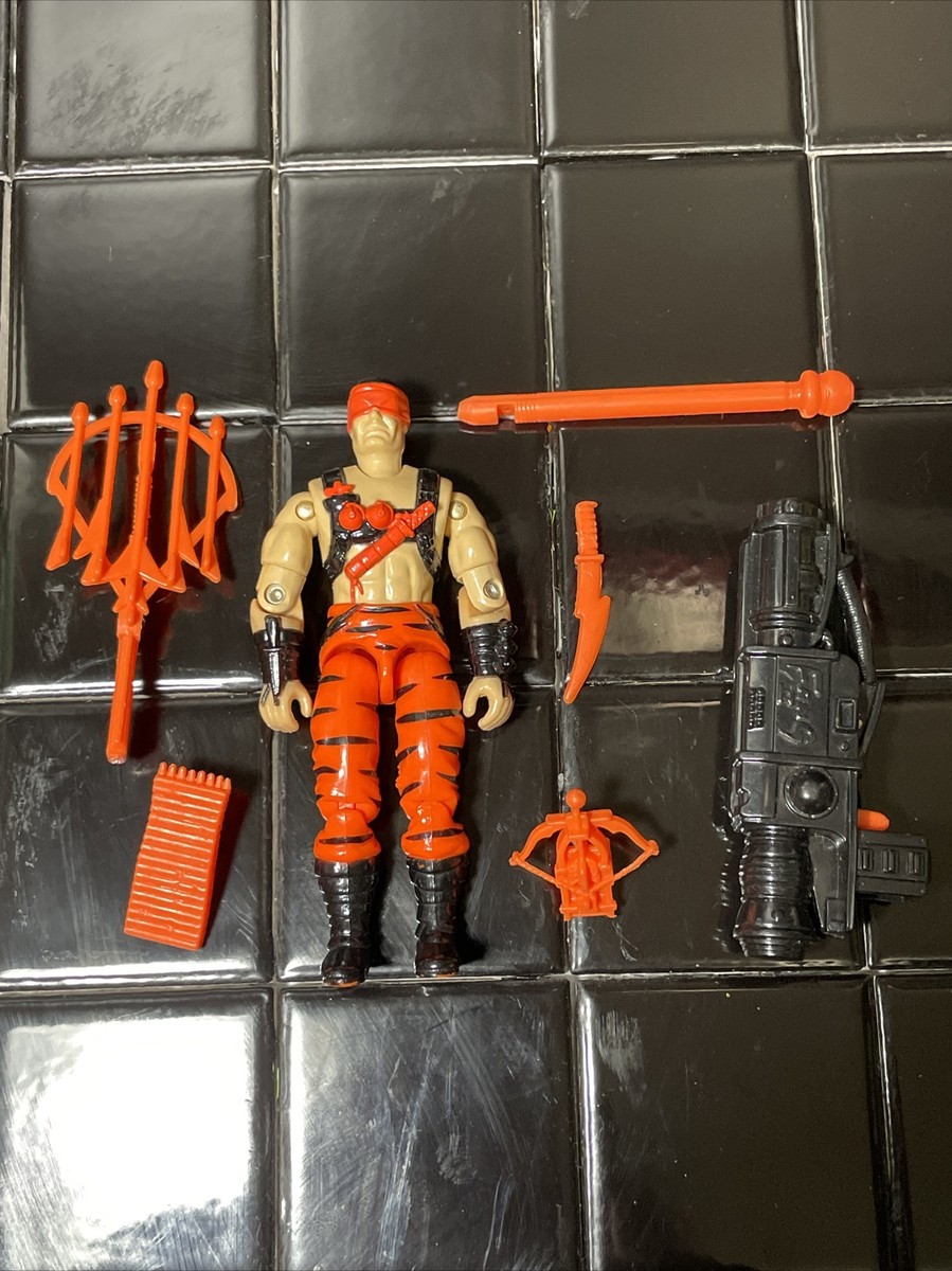 Vintage 80's GI Joe g.i 1993 figure NIGHT CREEPER LEADER - Battle