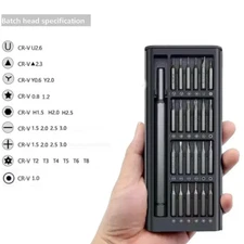 Mini Precision Screwdriver Set Screwdriver Set w/ Magnetic Bit Set 24in1