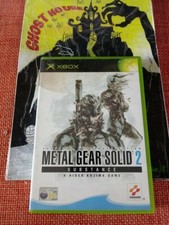 METAL GEAR SOLID 2 SUBSTANCE XBOX SENZA MANUALE versione per mercato ITA