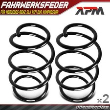 2x Federn Fahrwerksfeder Vorderachse für Mercedes-Benz SLK R171 200 Kompressor