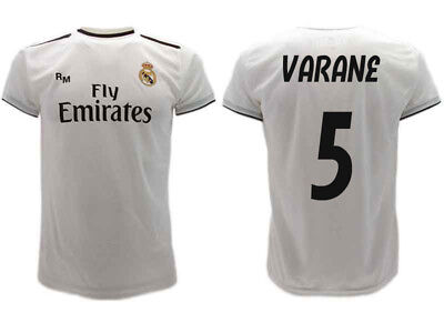 Maillot Varane Real Madrid 2021 2020 Produit Officiel Blancos Home Raphael 5