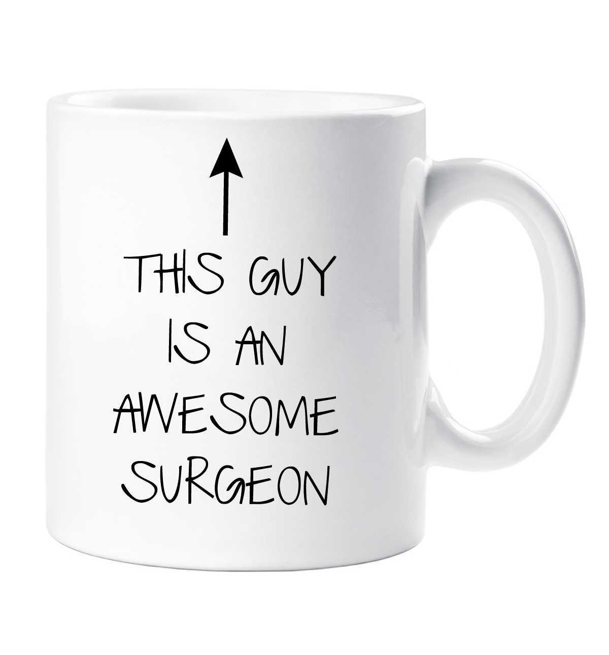 Awesome Surgeon Ceramic Mug - Perfect Gift for Doctors & Fathers