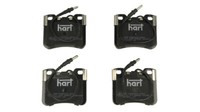 Hart 221 609 Bremsbelag Satz Scheibenbremse FüR CitroËN Peugeot