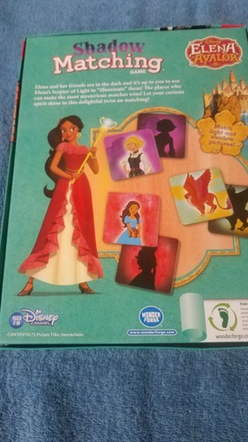 Disney Elena of Avalor - Memory Shadow Matching Game  - Picture 3 of 4