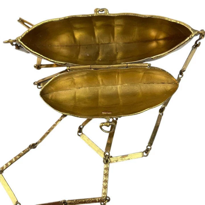 Cartera de latón de los años 50 firmada IXEL Foto 2 de 4