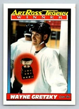1991-92 O-Pee-Chee #522 Wayne Gretzky Ross (ref 183416)