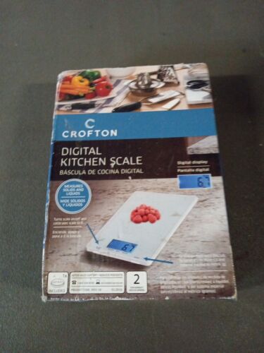 Crofton Digitale Küchenwaage - grau ~ Trl7 #78 - Bild 1 von 7