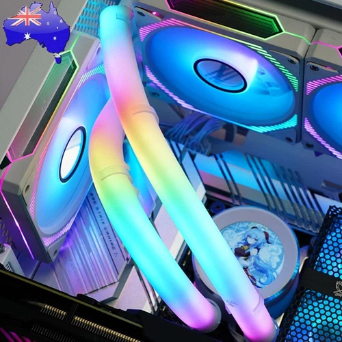 Aura Sync 2pcs/set Hose Pipe Water Cooled Tubes 5V 3PIN ARGB PC Case Decorative