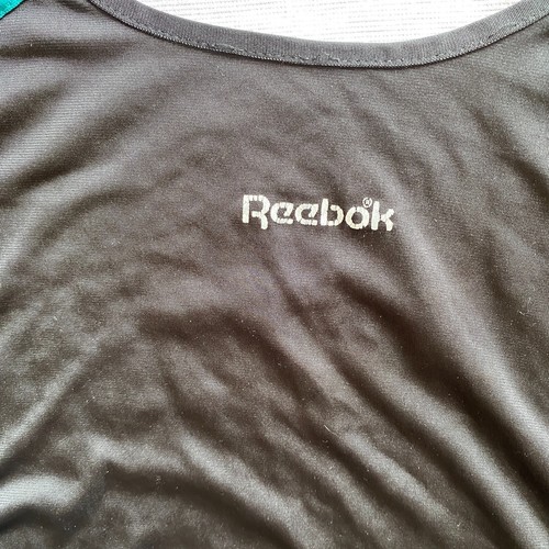 Vintage Reebok Vest/Jersey - Black/White - XL - Made in UK - 90s - Picture 3 of 14