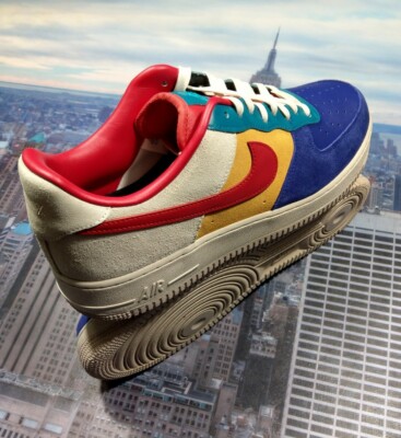 Nike iD By You Unlocked Air Force 1 Low Viotech Mens Size 12.5 