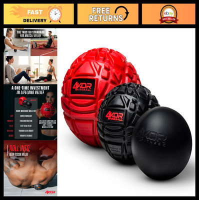 4K Massage Balls for Trigger Point Therapy - Myofascial Release for Muscle Relie