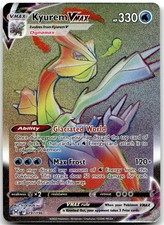 Kyurem VMAX 197/196 Rainbow Rare Lost Origin Pokemon Holo Near Mint on eBay
