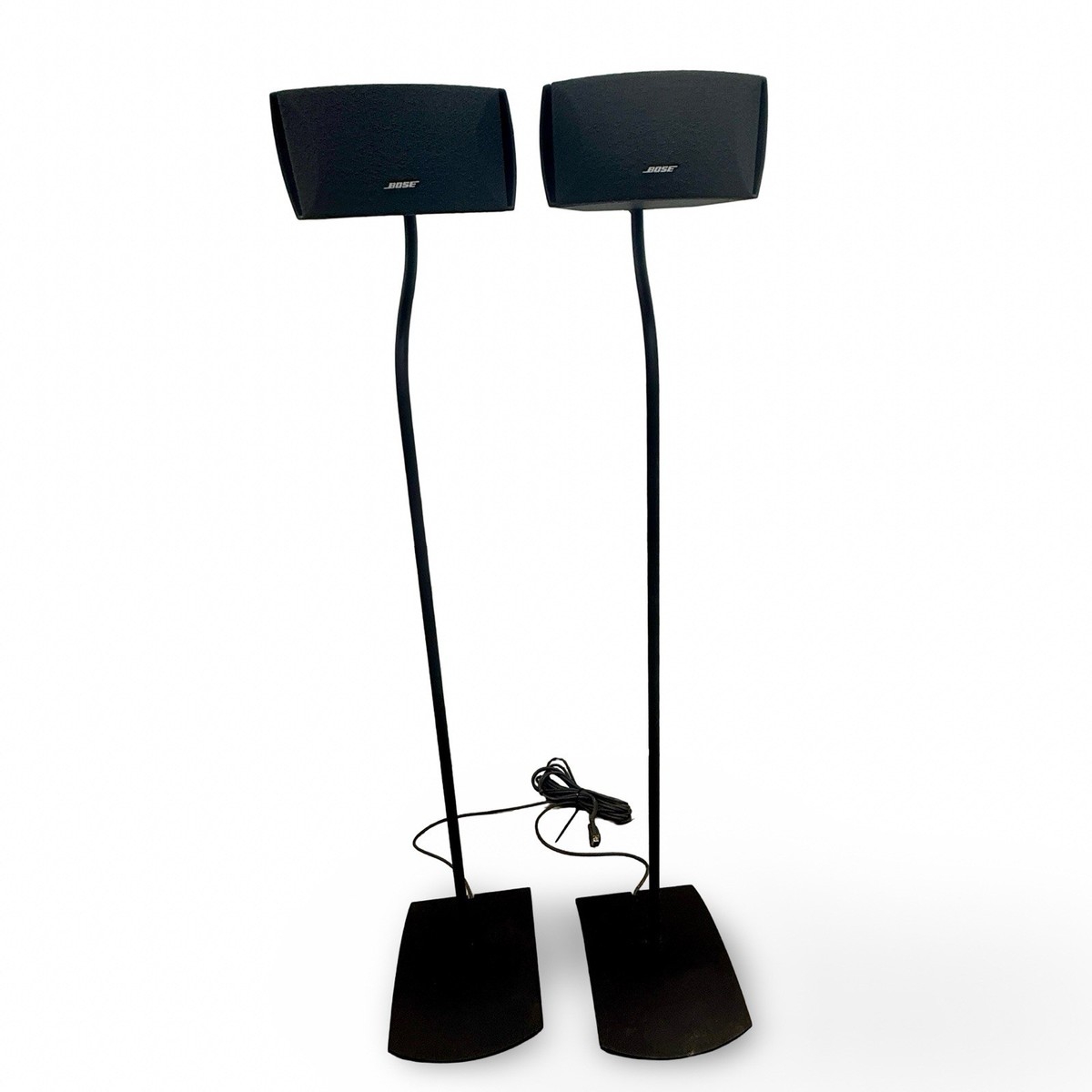 Bose 161 Speakers with Genuine UFS-20 Bose Floor Stands Pair 36