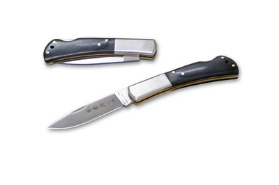 Kanetsune Seki Japan Kaico-Tou Black KB-511 AUS-8 Folding Lockback Pocket Knife