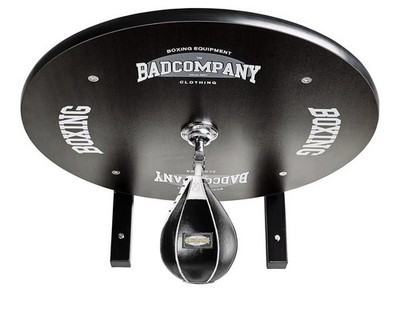 Bad Company Boxbirne Set mit Plattform, Reflex-System, Leder, schwarz