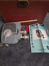 vintage Keystone K-4C Electric Eye Triple Lens 8mm Rollfilm Movie Camera Case