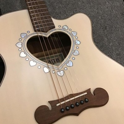 Electric Acoustic Guitar Zemaitis CAF-85HCW-C Heart Shaped Sound
