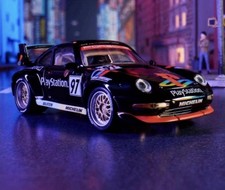 Hot Wheels Elite 64 Porsche 911 GT2 EVO 993 Playstation - Factory Sealed In Hand