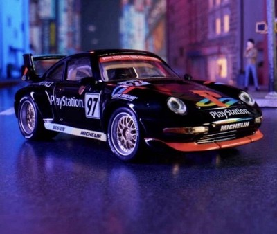 Hot Wheels Elite 64 Porsche 911 GT2 EVO 993 Playstation - Factory Sealed In Hand