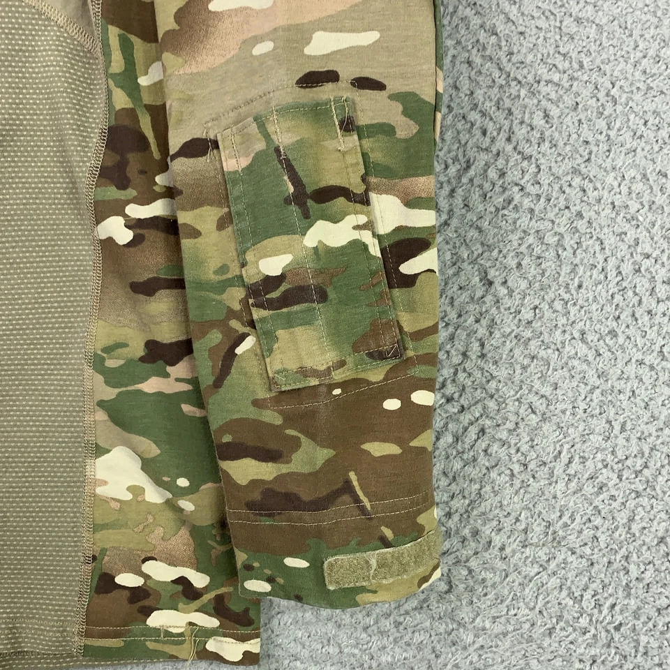 Army Combat Shirt Flame Resistant Mens Medium Multicam Tactical Military Camo US - Image 2 of 4