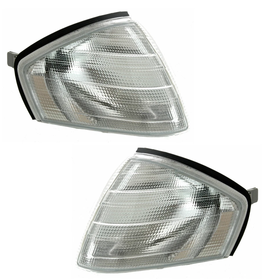 Frontblinker Set für Mercedes SL R129 1993- in Weiß weißer Blinker Facelift - Bild 1 von 4