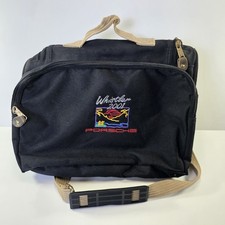 Debco Porsche Whistler 2001 Event Vintage Hanging Toiletry Travel Bag Black
